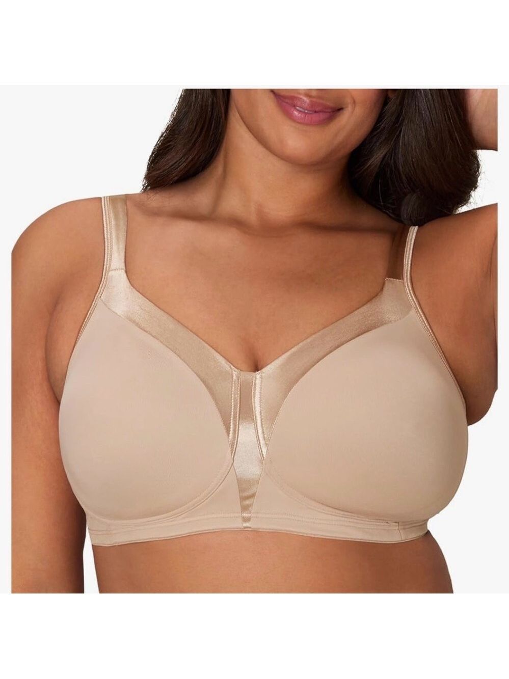 Playtex Women's Tan Full-Coverage Bra 4803 size 42D